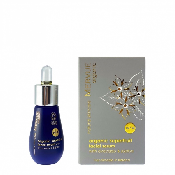 Mervue Organic Superfruit Facial Serum With Avocado and Jojoba 15 ml